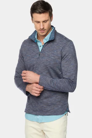 Robert Graham Remo Long Sleeve 1/4 Zip Shirt