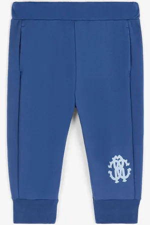 Roberto Cavalli Logo-print Cotton Sweatpants - Male Ready To Wear 06m