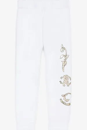 Roberto Cavalli Rc Monogram-print Sweatpants - Female Ready To Wear 08a