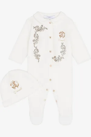 Roberto Cavalli Rc Monogram-print Babygrow Set - Ready To Wear 09m