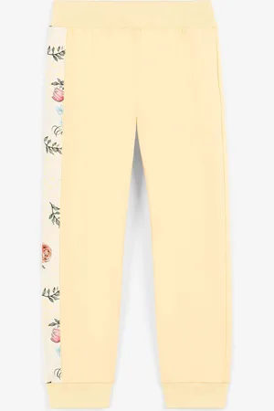 Roberto Cavalli Jaguar And Flower-print Sweatpants - Female Ready To Wear 04a