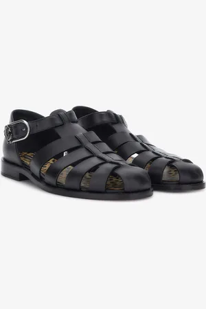 Roberto Cavalli Flat Sandals - Male Sandals & Slides 41
