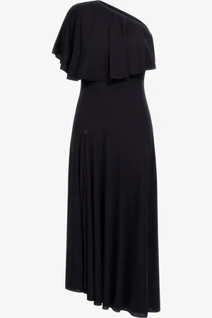 Roberto Cavalli One-shoulder Dress With Rc - Female Dresses 38