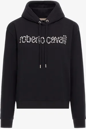Roberto Cavalli Sweatshirt With Logo - Female Sweatshirts M