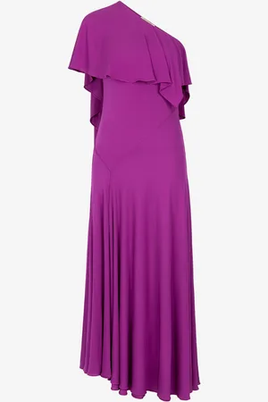 Roberto Cavalli Draped One-shoulder Dress - Female Dresses 38