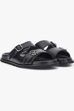 Roberto Cavalli Flat Sandals - Male Sandals & Slides 40
