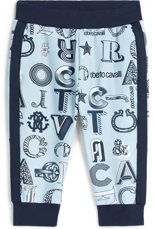 Roberto Cavalli Logo-print Sweatpants - Trousers 02a