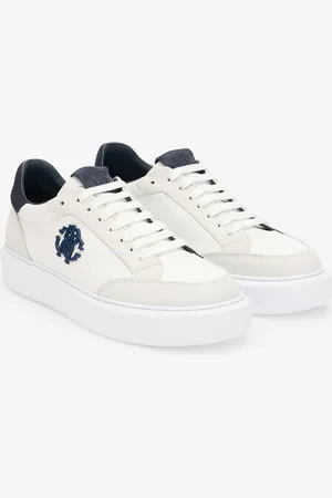 Roberto Cavalli Sneakers With Rc Monogram - Male Sneakers 39