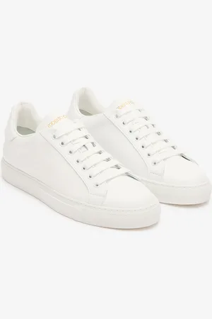 Roberto Cavalli Sneakers With All-over Rc Monogram - Female Sneakers 35