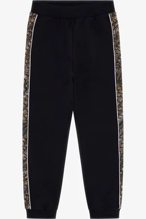 Roberto Cavalli Jogger With Animal Stripes - Male Ready To Wear 12a