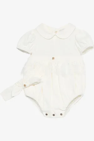 Roberto Cavalli Bodysuit And Headband Set - Ready To Wear 03m