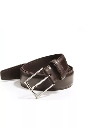 Ermenegildo Zegna Men's Tailored Leather Belt - - Size 42