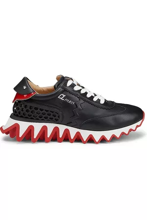 Spike studded neoprene trainers, Christian Louboutin