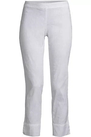 120% Lino 120% Lino Women's Side Zip Capri Pants - Fade - Size XS
