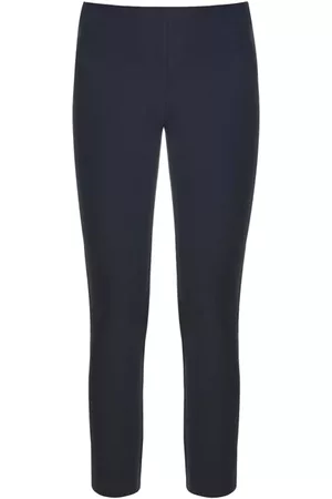 VERONICA BEARD Women's Core Zip-Back Scuba Pants - Navy - Size 10