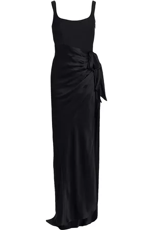 Cinq A Sept Women's Marian Draped Gown - - Size 4