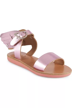 Ancient Greek Sandals Little Girl's & Girl's Ikaria Metallic Sandals