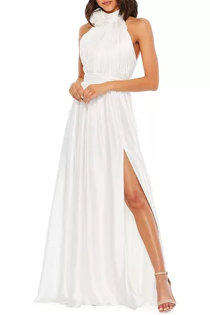 Mac Duggal Chiffon Halter Gown