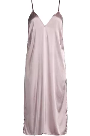 SKIN Women Nightdresses & Shirts - Women's Tess Stretch-Silk Chemise - Thistle - Size XS - Thistle - Size XS