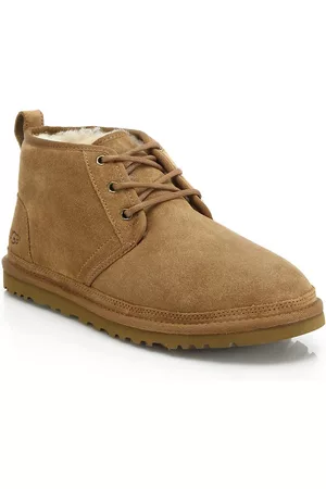UGG Men Lace-up Boots - Neumel pure-Lined Suede Chukka Boots