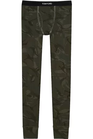 Tom Ford Men Ski Thermal Underwear - Camouflage Long Johns