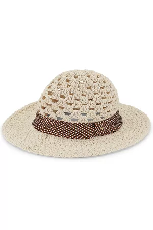Chloé Women Hats - Crochet Panama Hat