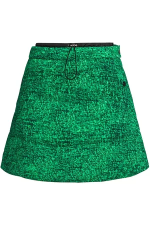Moncler 1 Moncler JW Anderson Padded Drawcord Miniskirt
