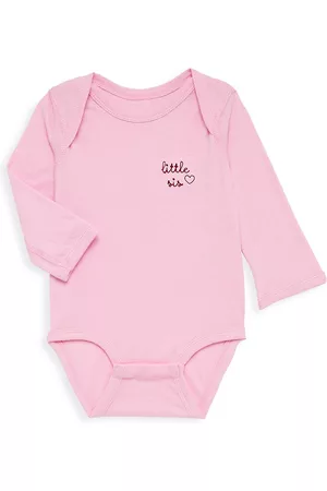 juju + stitch Baby Girl's Little Sis Long-Sleeve Bodysuit