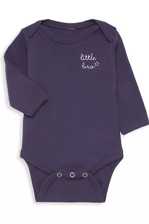 juju + stitch Baby Boy's Little Bro Long-Sleeve Bodysuit