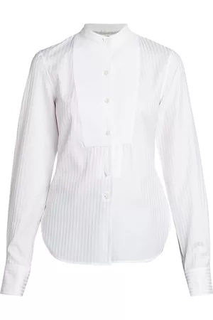 Stella McCartney Plastron Pinstripe Shirt