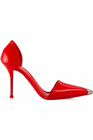 Alexander McQueen Patent Leather D'Orsay Pumps