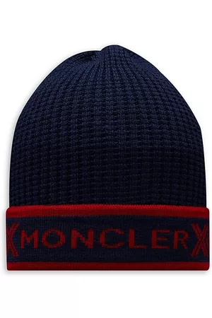 Moncler Logo Wool Beanie Hat