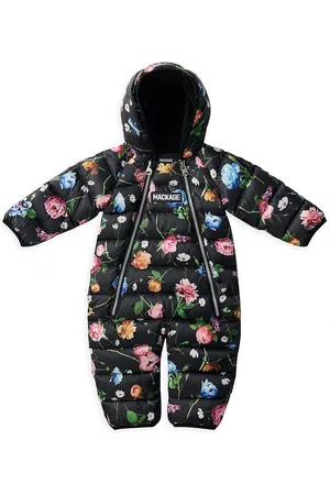 Mackage Baby's Bambi Floral Lightweight Down Snowsuit