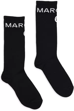 Maison Margiela Boys Socks - Little Boy's Logo Socks