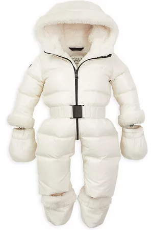 SAM. Baby's Blizzard Puffer Suit - Crema - Size 6 Months