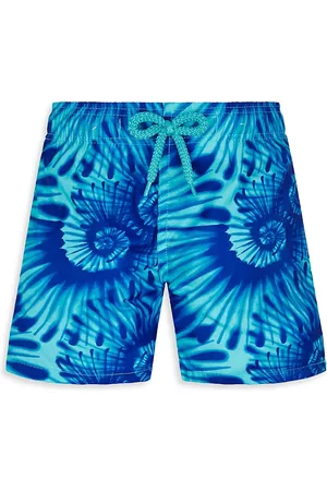 Vilebrequin Little Boy's & Boy's Nautilus Tie-Dye Swim Shorts