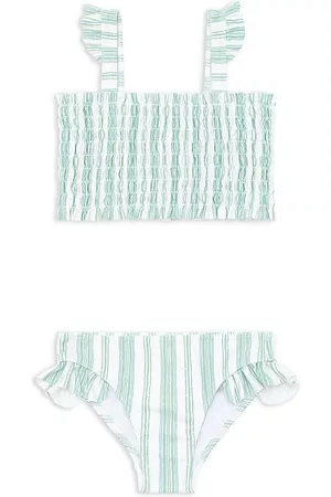 Minnow Swim Baby Bikini Sets - Baby's, Little Girl's & Girl's 2-Piece Striped Bikini Set