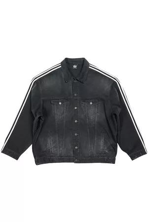 Balenciaga / adidas Oversized Jacket - Matte Black - Size Small