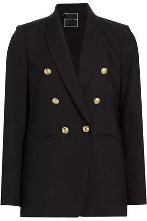 ELIE TAHARI Women's The Angie Suit Jacket - Noir - Size 16