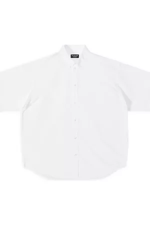 Balenciaga BB Icon Short Sleeve Shirt - White - Size 15.75