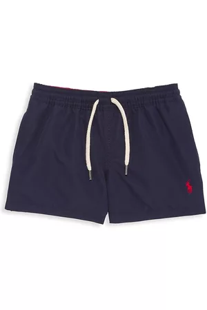 Ralph Lauren Little Boy's & Boy's Drawstring Swim Shorts - Newport Navy - Size 16