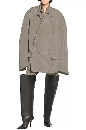 Balenciaga Blazers - Packable Jacket - Grey - Size XL