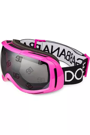 Dolce & Gabbana Women Ski Accessories - Women's Logo Ski Goggles - Pink