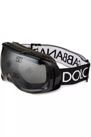 Dolce & Gabbana Women's Logo Ski Goggles - Black