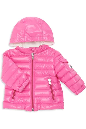 Moncler Baby Girl's & Little Girl's Paulas Hooded Jacket - Pink - Size 9 Months