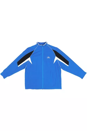 Balenciaga Men Sports T-Shirts - Men's 3B Sports Icon Tracksuit Shirt - Dark Blue - Size XL - Dark Blue - Size XL