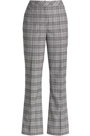 ELIE TAHARI Women's Grayson Plaid Suit Pants - Grayson Plaid - Size 12