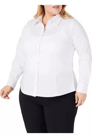 PARI PASSU Women Shirts - Women's Tace Shirt - White - Size 18
