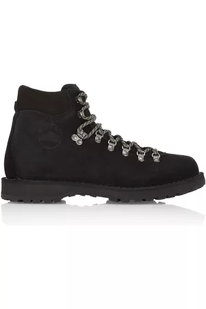 Diemme Men's Roccia Vet Suede Lug-Sole Hiking Boots - Black - Size 12