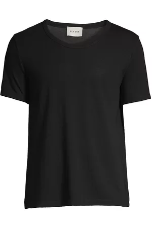 BLK DNM Men's Crewneck Short-Sleeve T-Shirt - Black - Size Small